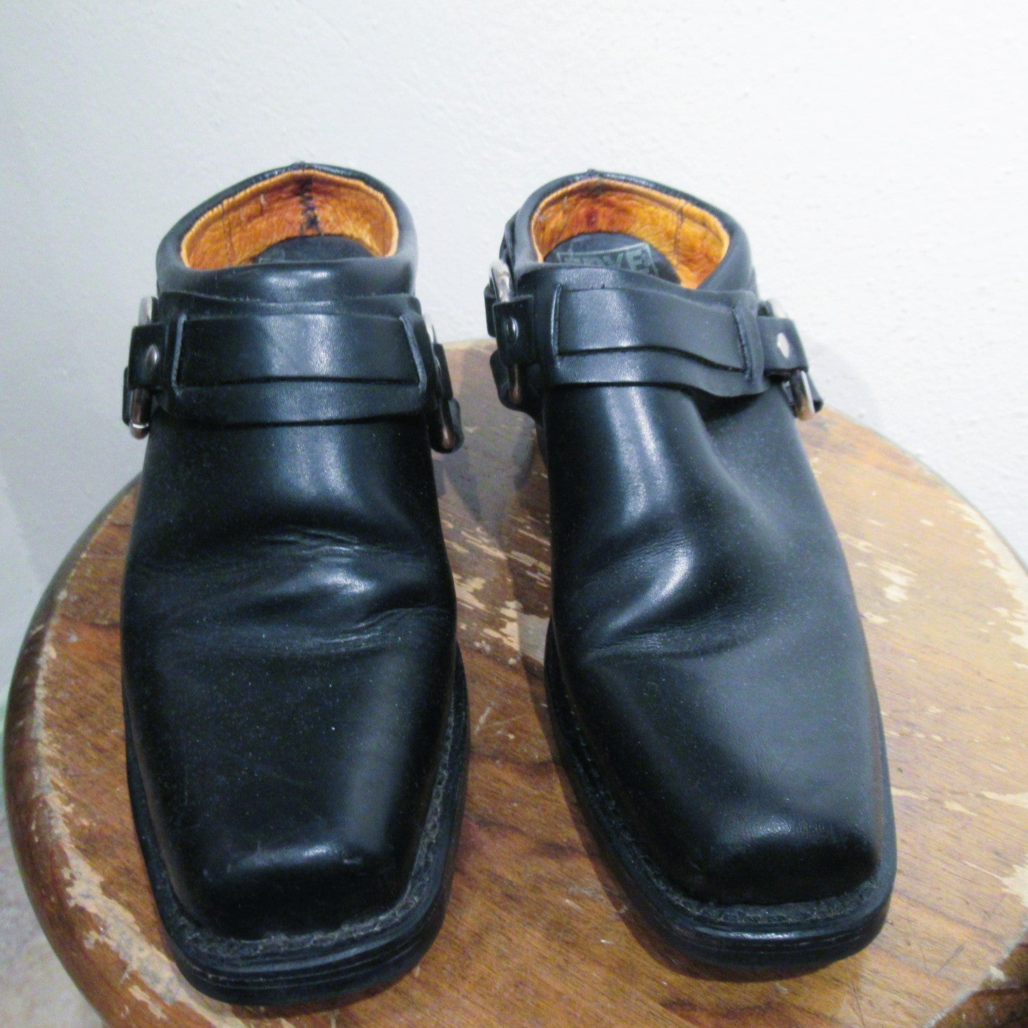 Frye leather mules on sale