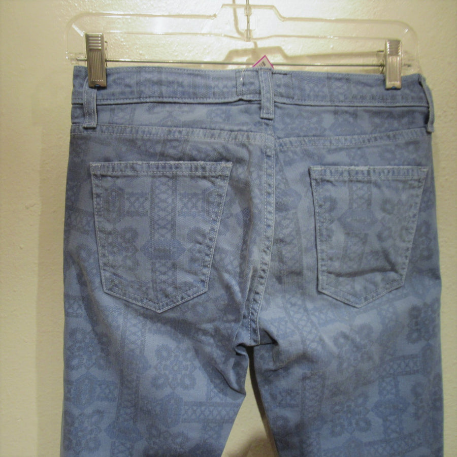 Current Elliott Blue Print Jeans