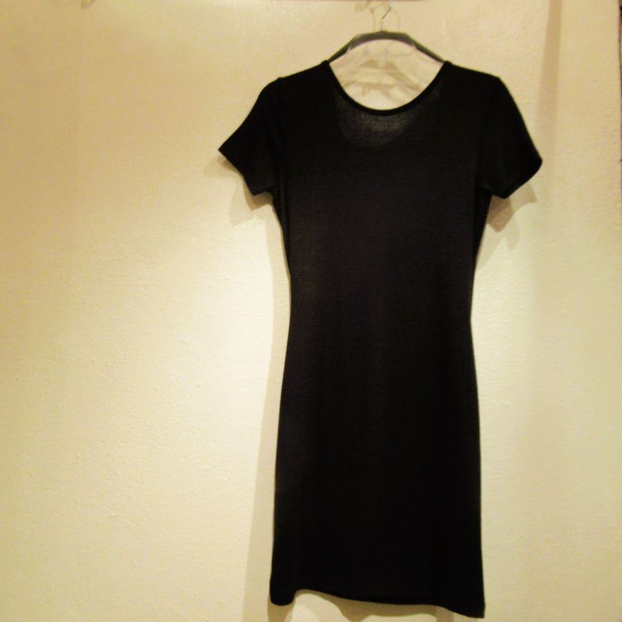 Rag & Bone Black Rayon blend Knit S S Dress