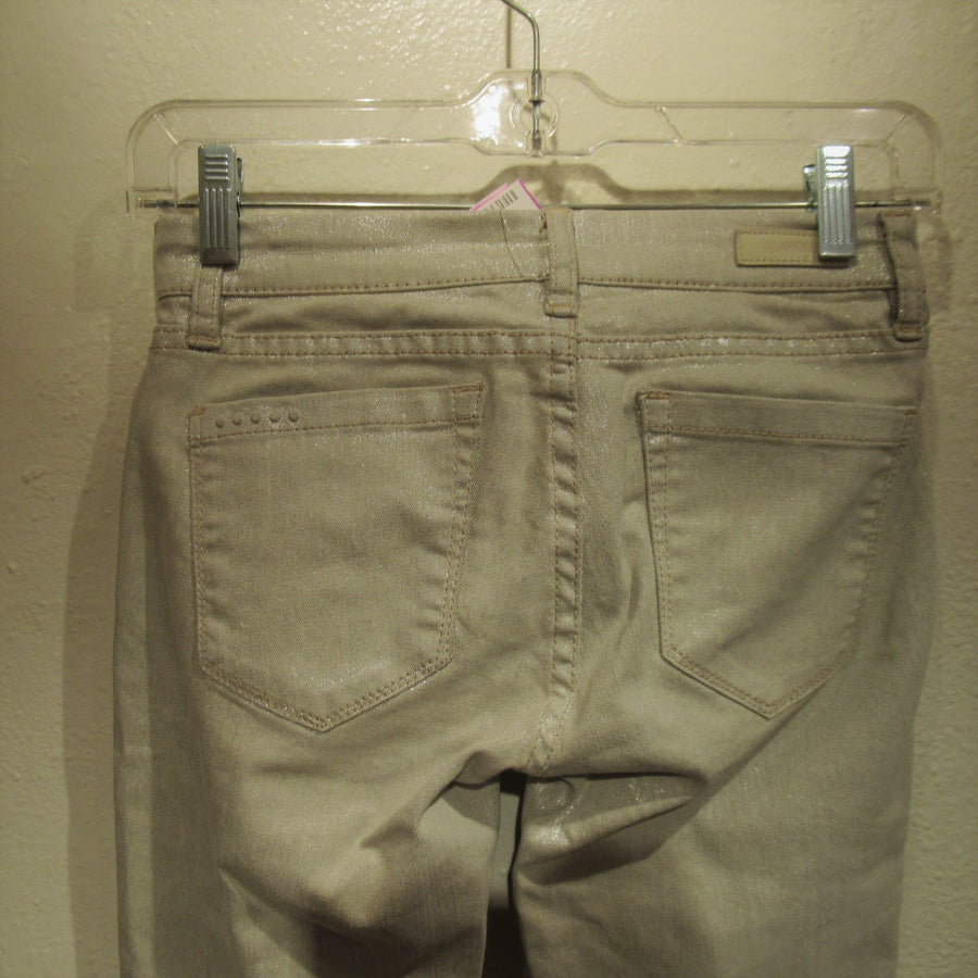 Blank NYC Khaki Metallic Jeans