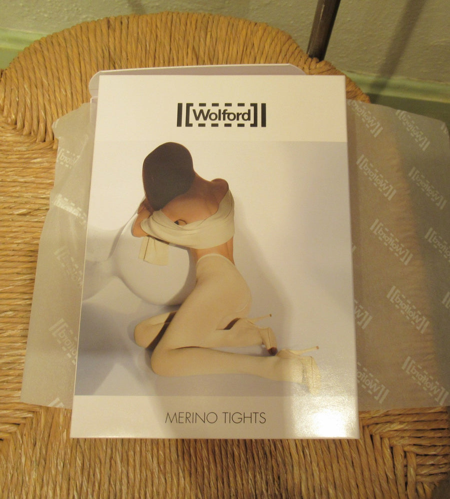 Wolford Ivory Merino Wool Blend Tights