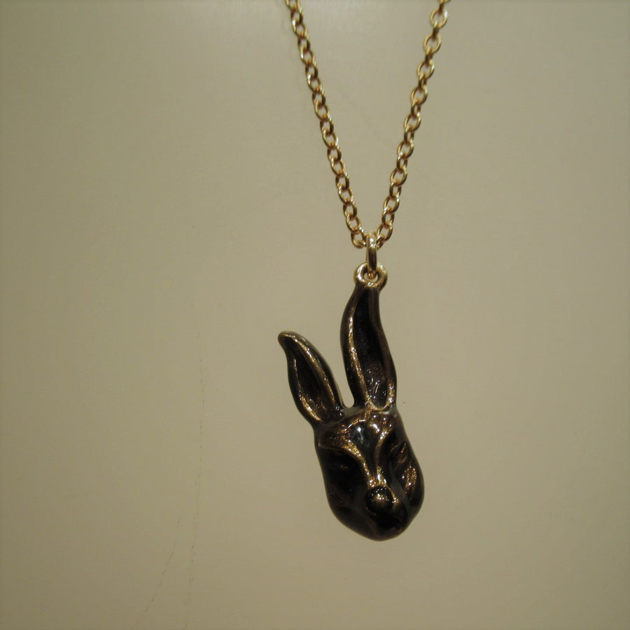 Gold toned Rabbit 30 in Bronze Marc by Marc Jacobs Chain necklace