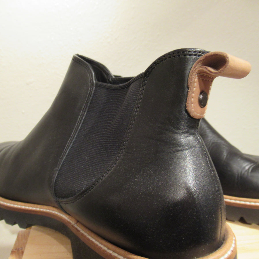 Ecco Black Leather Ankle boots