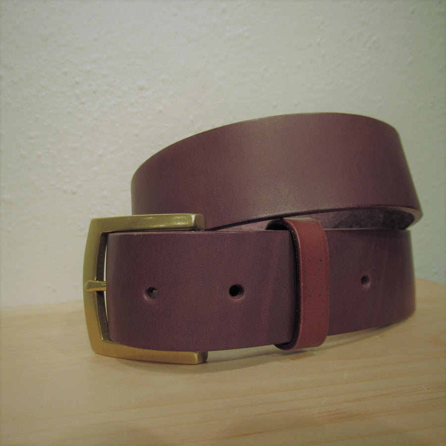 7 Leather Crafts Brown Leather Belt