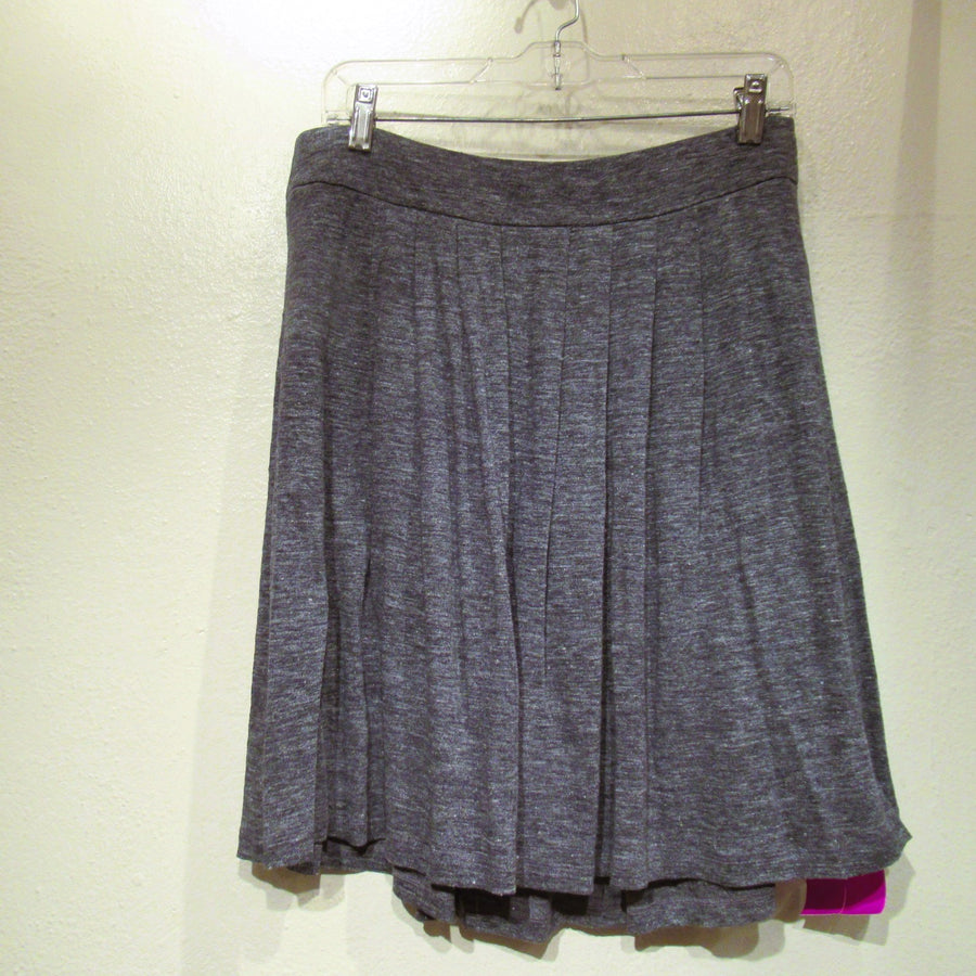 Eileen Fisher Gray Linen Knit Skirt