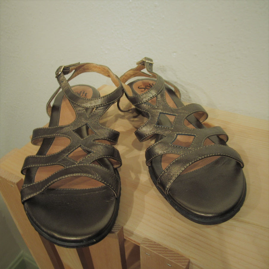 Sofft Bronze Leather Sandals