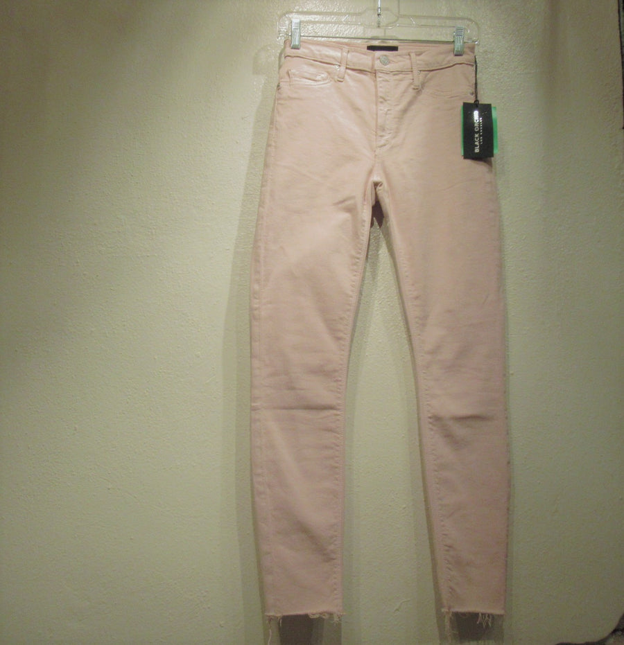 Black Orchid Ballet pink High rise Ankle Jeans