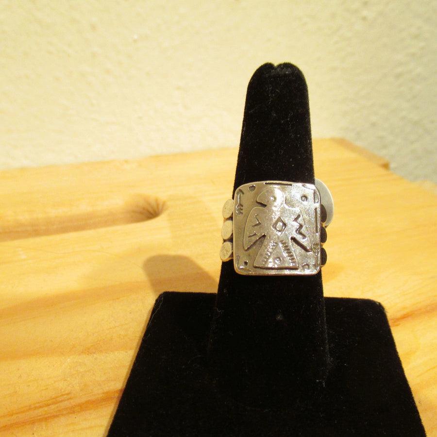 Sterling silver 925 Thunderbird Ring