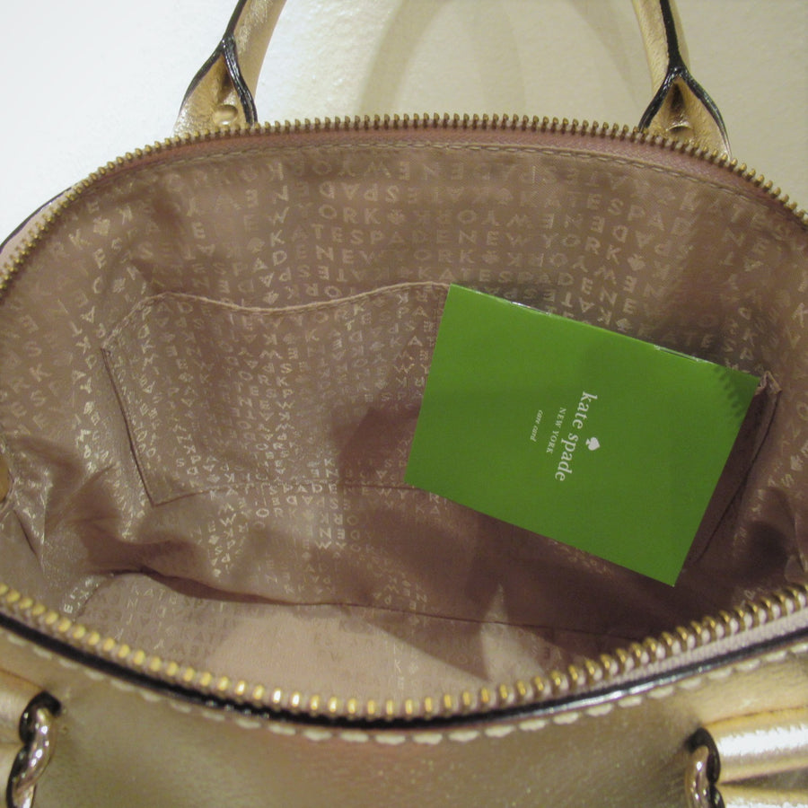 Kate Spade New York Metallic Rose Gold Shoulder Bag - Metallic Crossbody  Bags, Handbags - WKA359959 | The RealReal