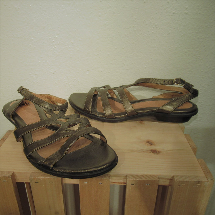 Sofft Bronze Leather Sandals